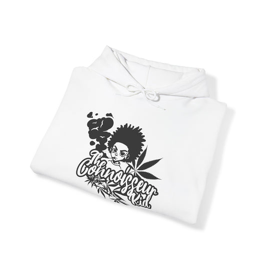 Connoisseur Kid Logo Hoodie White